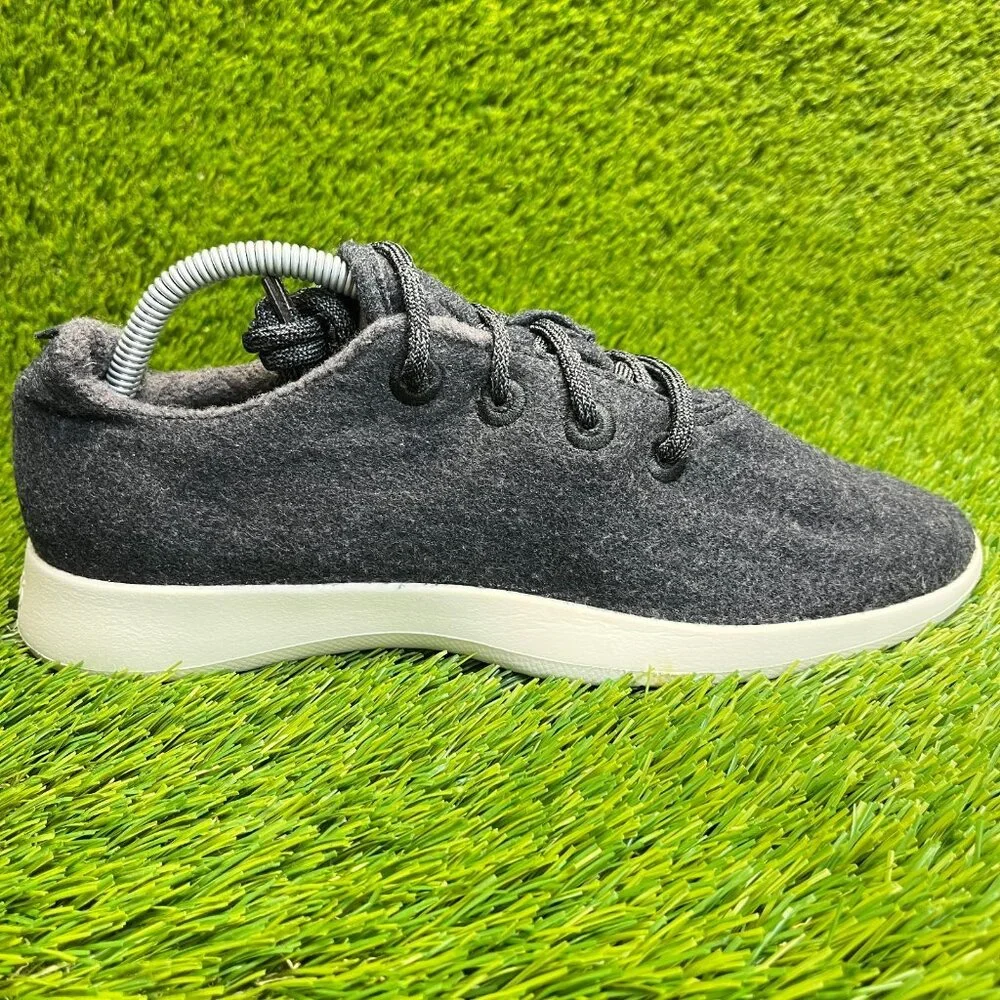 Allbirds Wool Runners Mens Size 10 Black White Casual Walking Shoes Sneakers - Picture 1 of 10